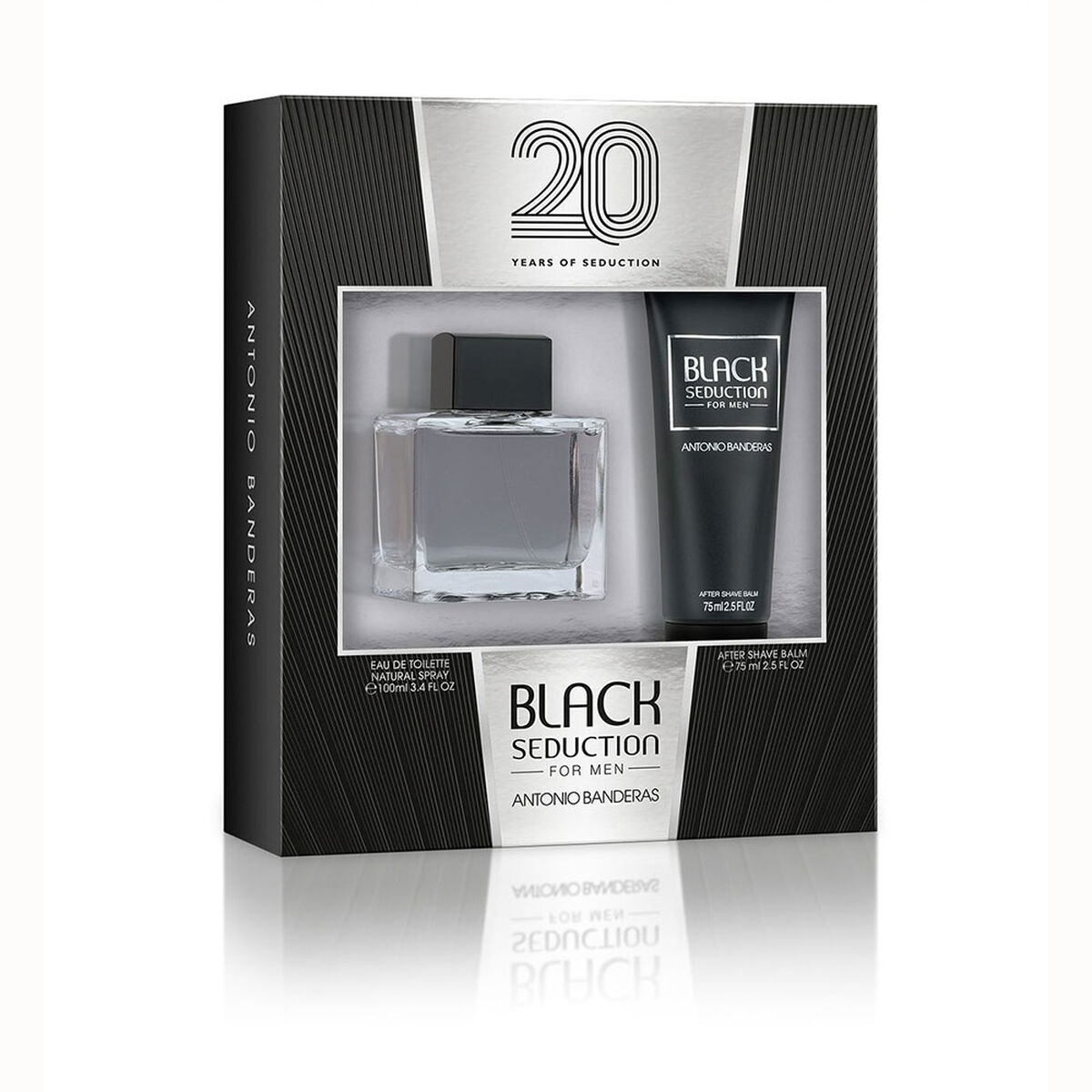 Estuche Perfume Hombre  Black Seduction EDT 100 ML + After Shave