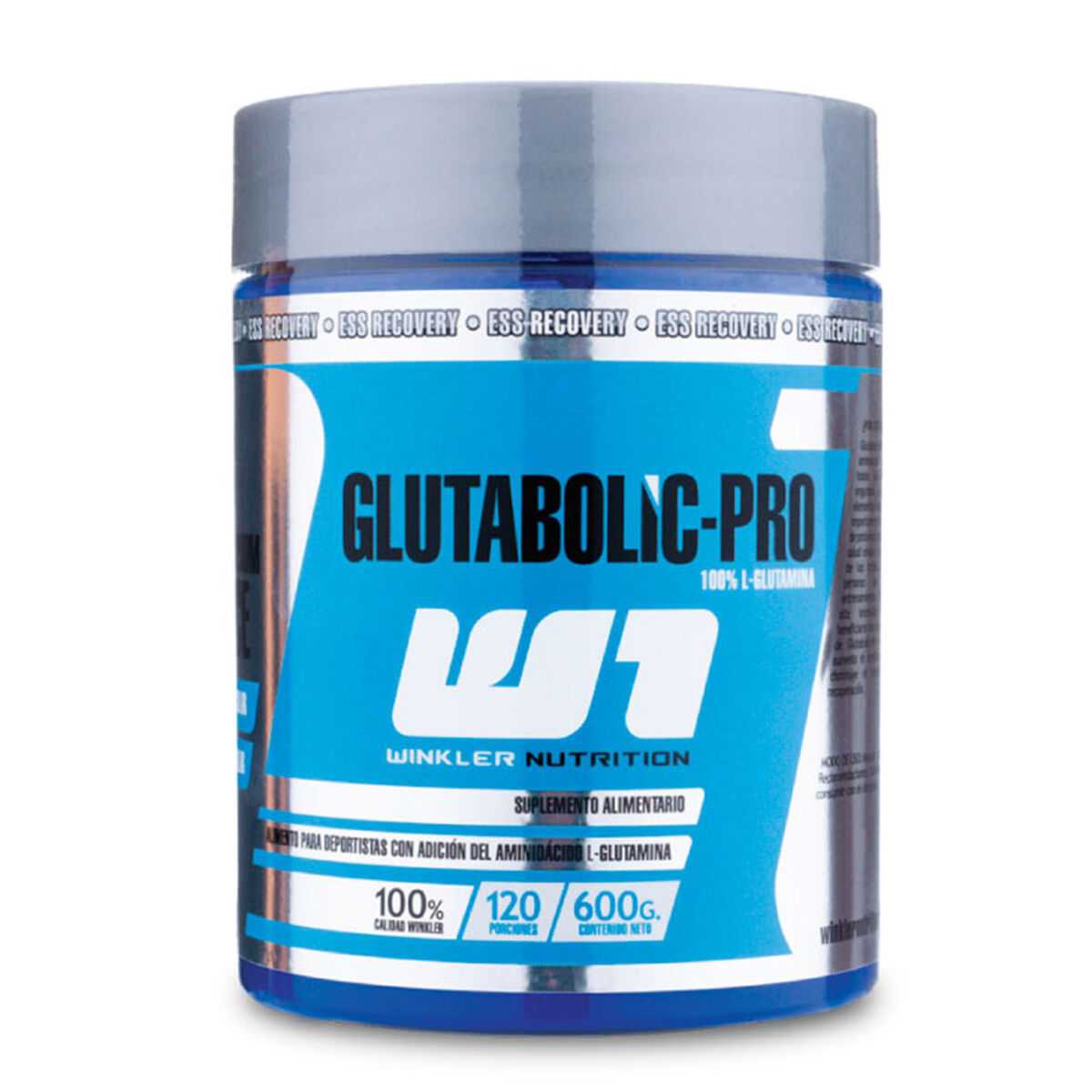 Glutabolic-Pro (L-Glutamina) 600 Grs. 120 Servicios