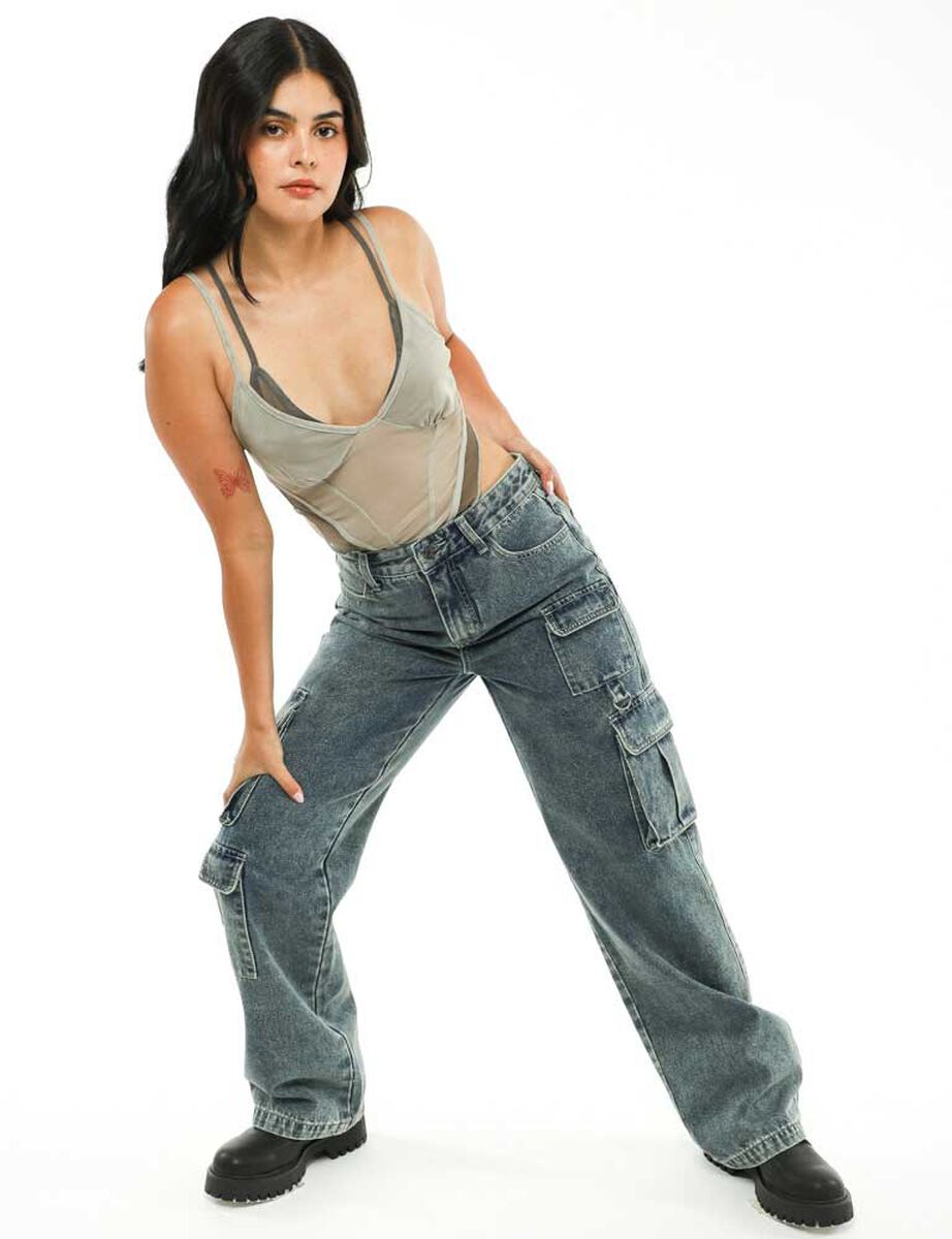 Jeans Algodón Mujer Icono