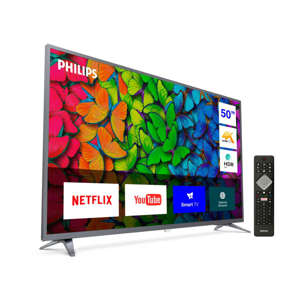 LED 50" Philips 50PUD6513 Smart TV Ultra HD 4K
