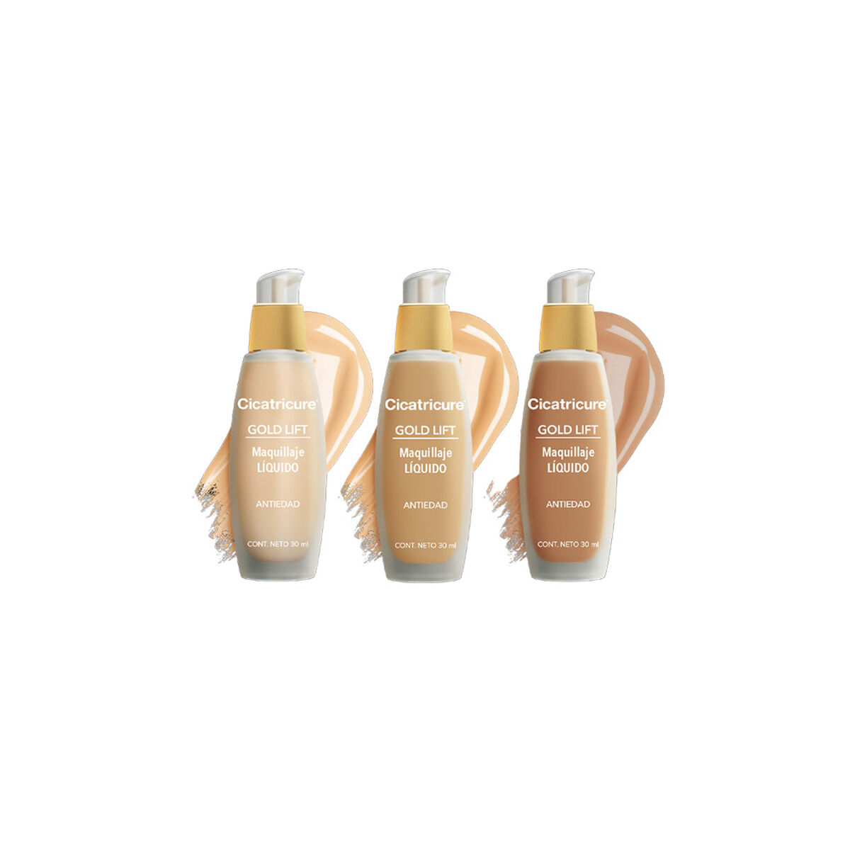 Cicatricure Gold Lift Maquillaje Liquido Medium 30 ml | Ofertas en  