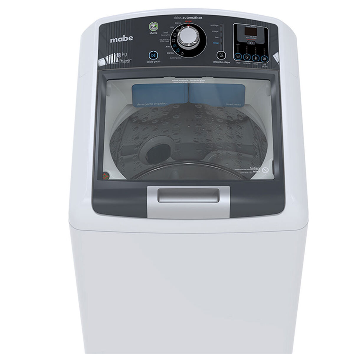 Lavadora Automática Mabe LMA48101WBCL0 18 kg