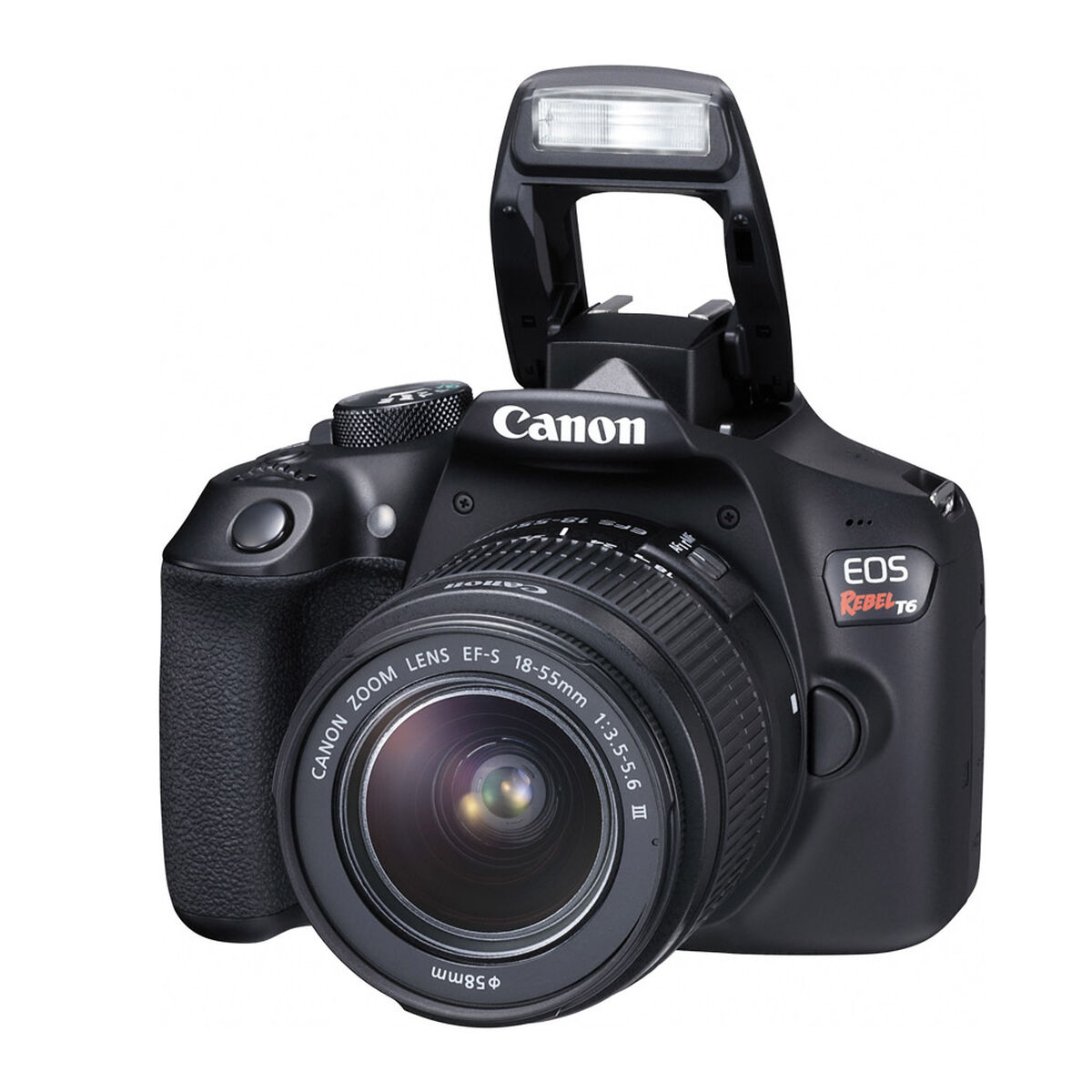 Camara Réflex Canon EOS T6 + Lente 18-55