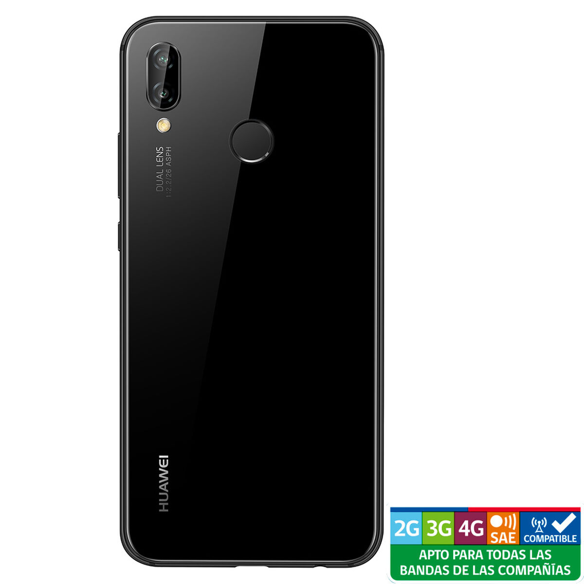Celular Huawei P20 Lite 5.6" Negro Liberado