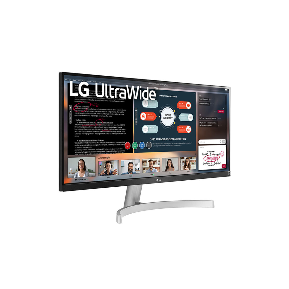 Monitor LG 29WN600-W 29" 2K