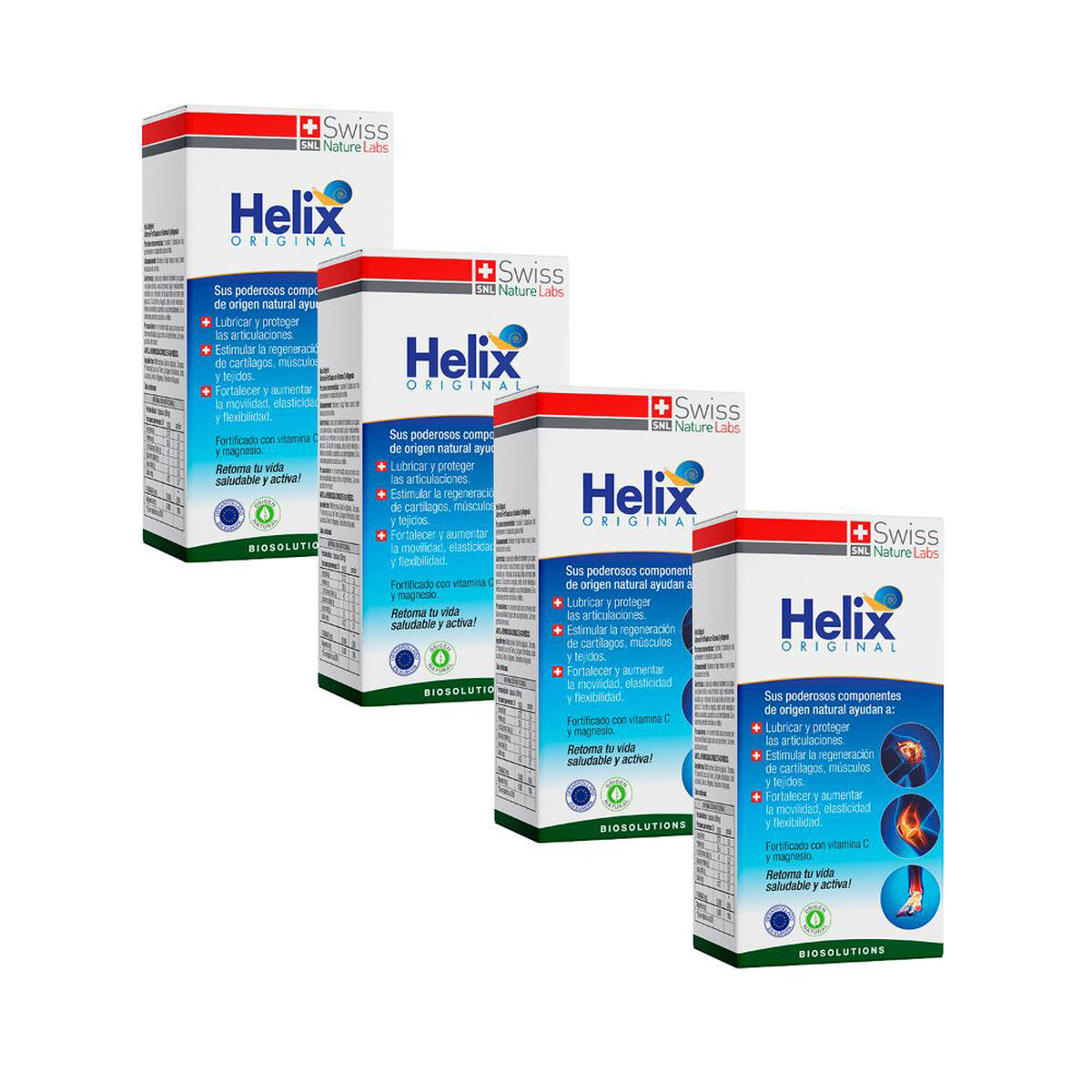 Helix Original Colageno Hidrolizado + Magnesio 4 Meses