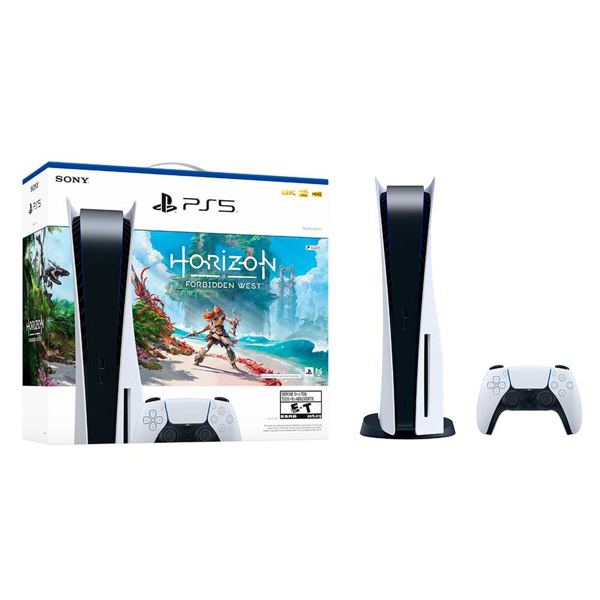 Consola Sony PlayStation 5 Standard + Juego Horizon Forbidden West