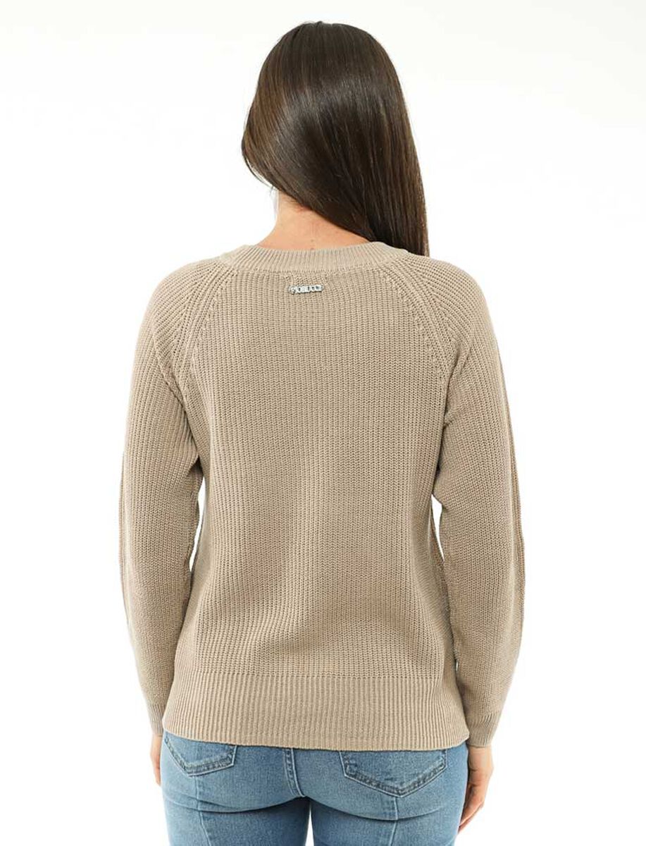 Sweater Con Apliques Mujer Fiorucci