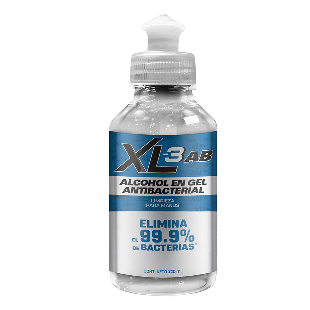 Pack XL3 Alcohol Gel Antibacterial 120 ml