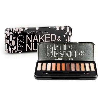 Paleta Sombras Wanted to Go Naked & Nude Petrizzio