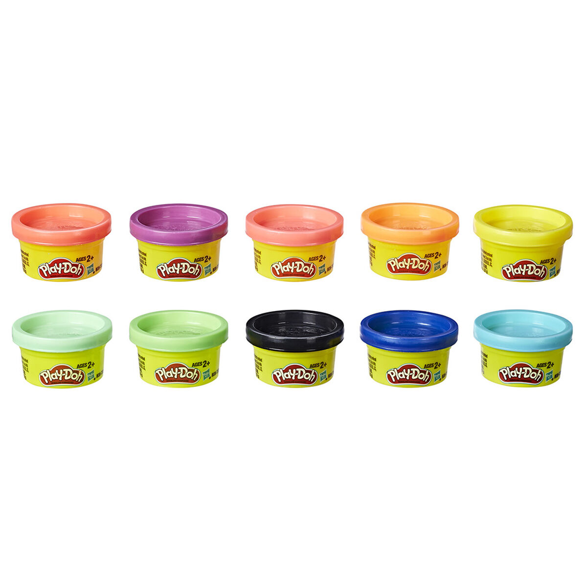 Play-Doh Tubo de Fiesta (10 Latas pequeñas)