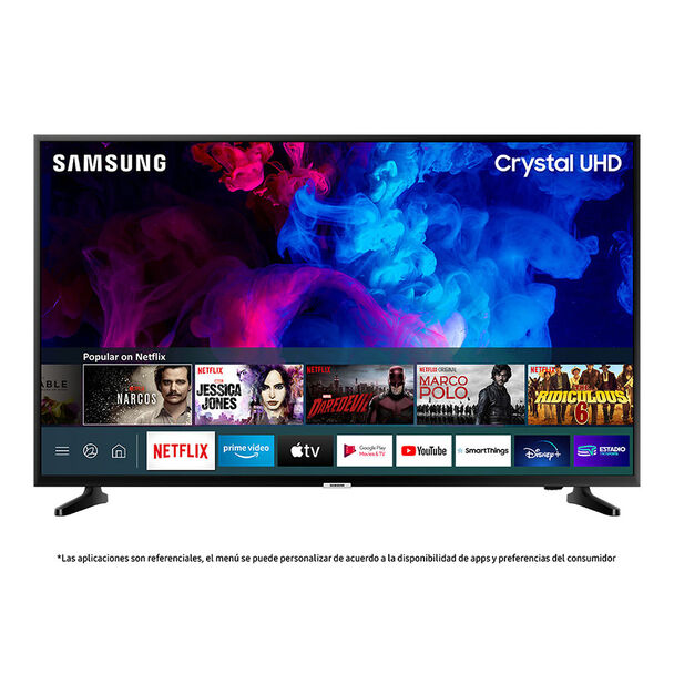 Televisor Samsung 43 pulgadas Crystal UHD Smart TV 4K