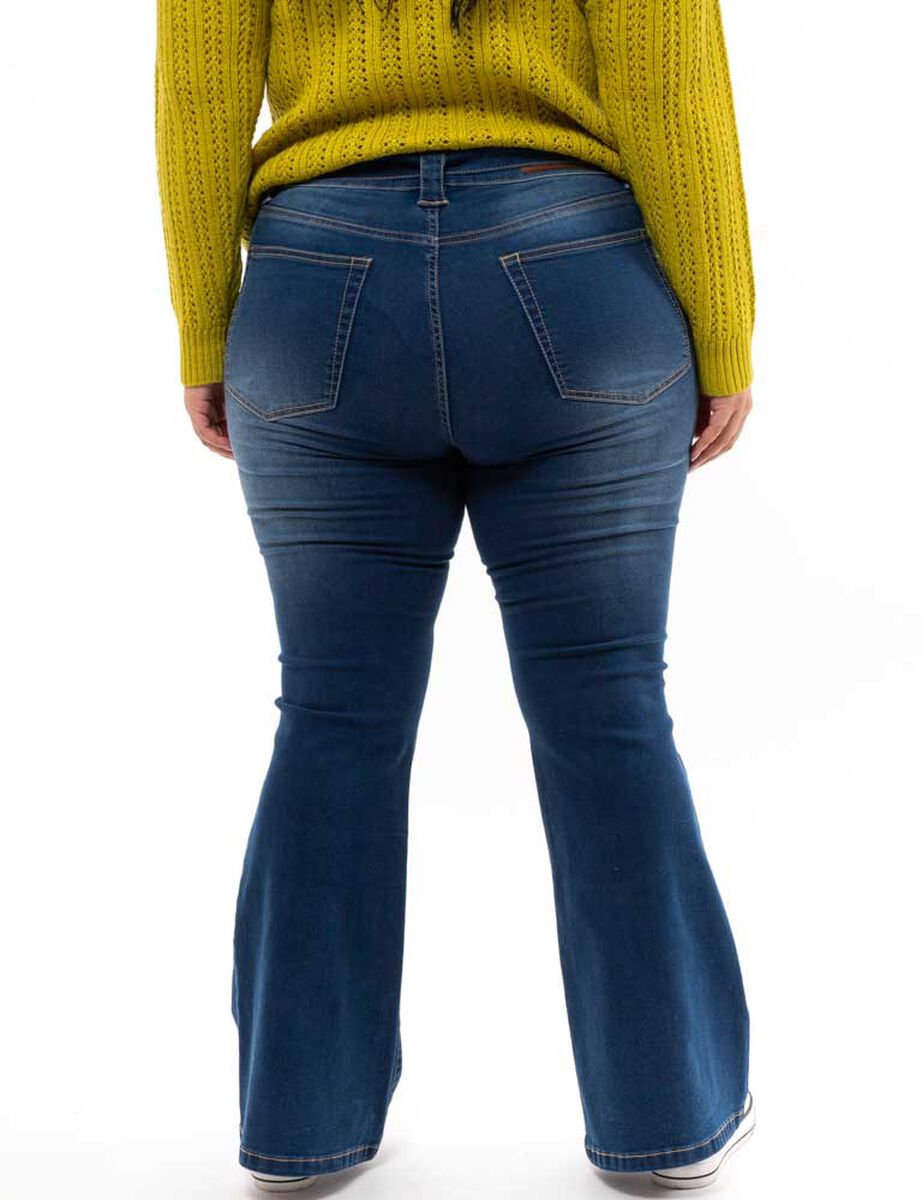 Jeans Flare Mujer Extralindas