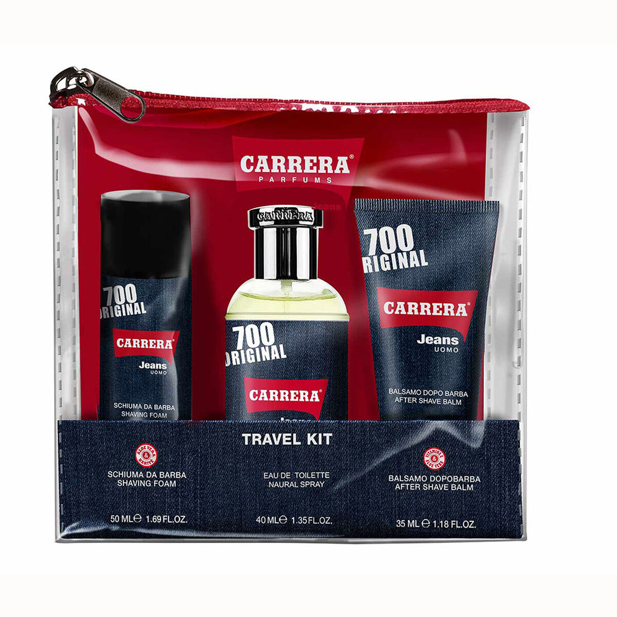 Perfume Hombre Pack Carrera Uomo Edt 40 Ml+ Espuma 50 Ml+After 35 Ml M