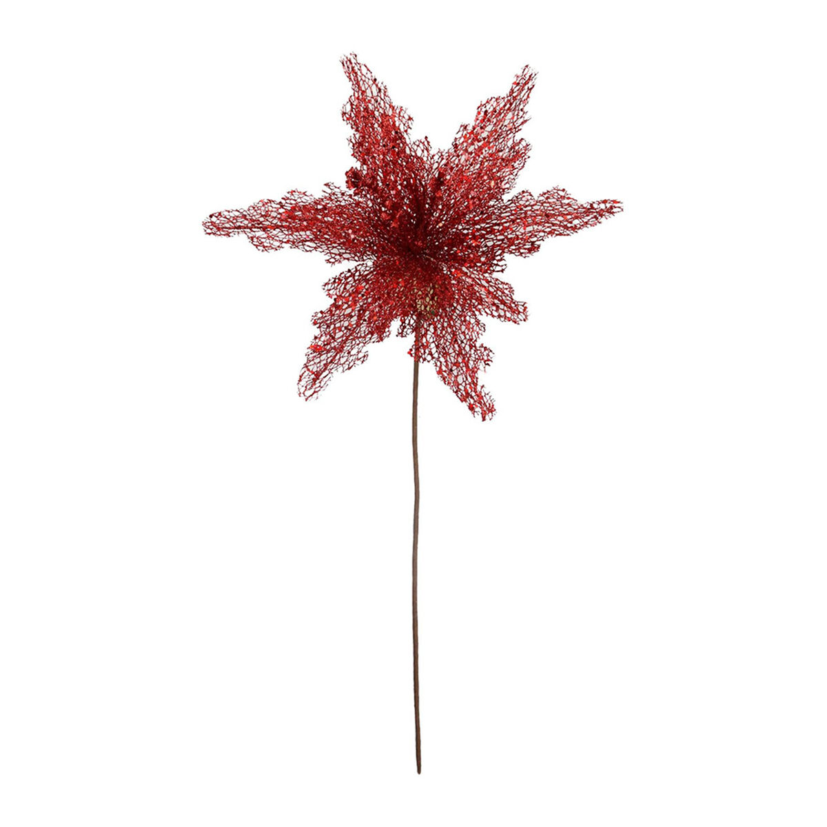 Flor Decorativa Roja Santini 50 cm