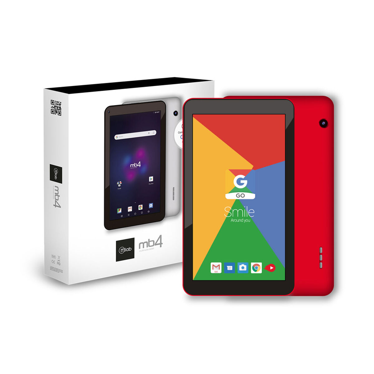 Tablet Mlab MB4 Quad Core 1GB 8GB 7” Rojo 