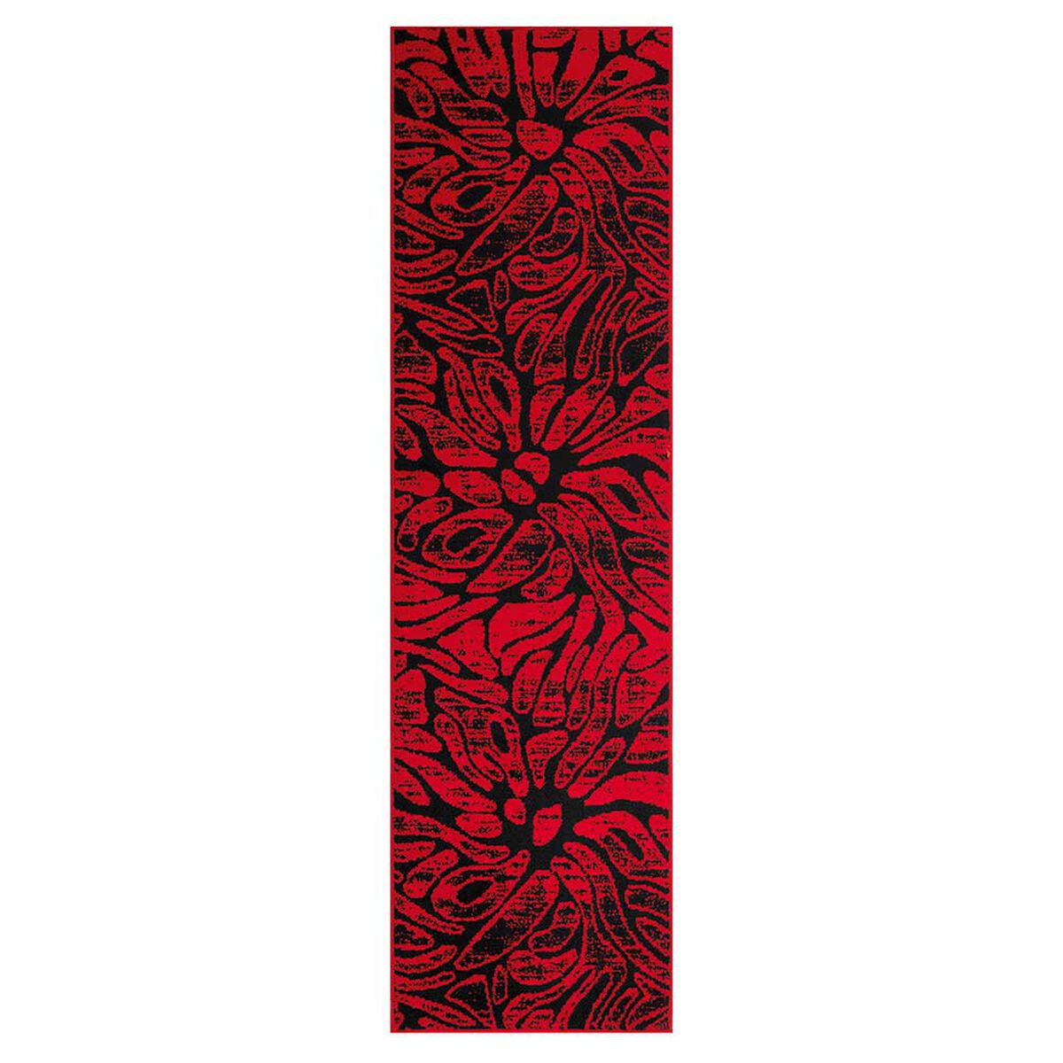 Alfombra de Pasillo Modalfo Siesta Rojo 230 x 70 cm