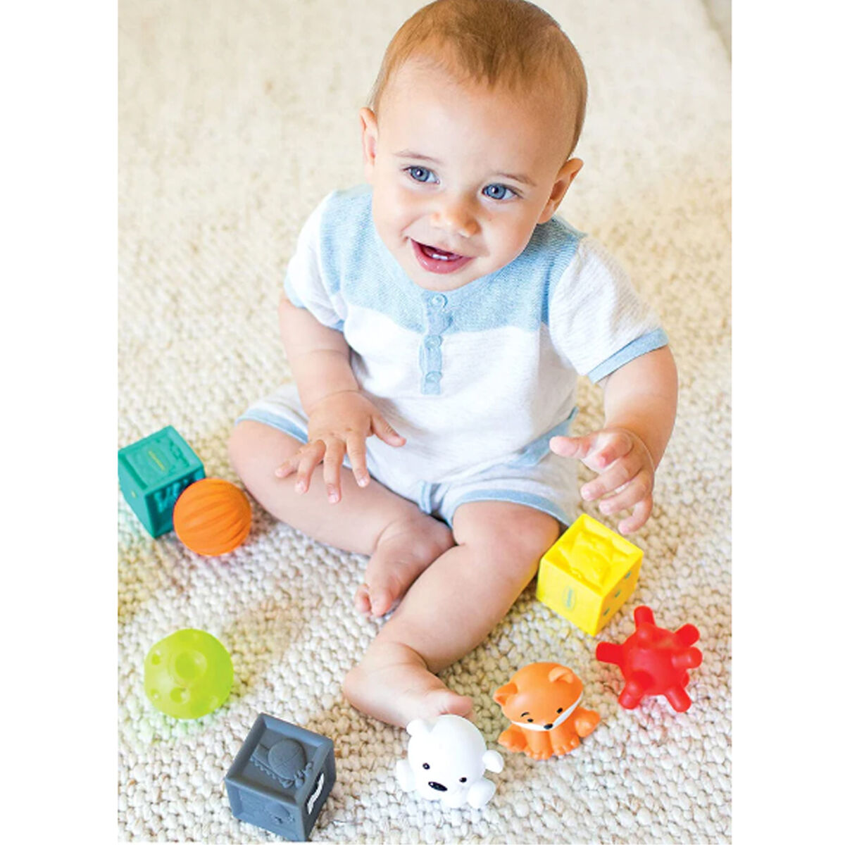 Juguete de Estimulacion Bebe Bloques 1° PlaySet Infantino