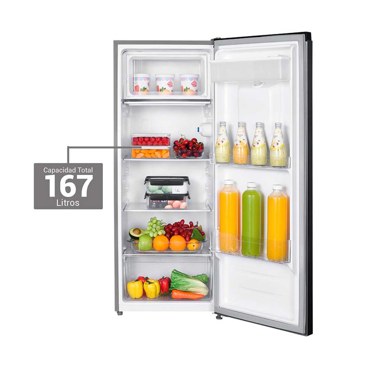 Refrigerador Frío Directo Libero LRM-178DFIW 167 lts.
