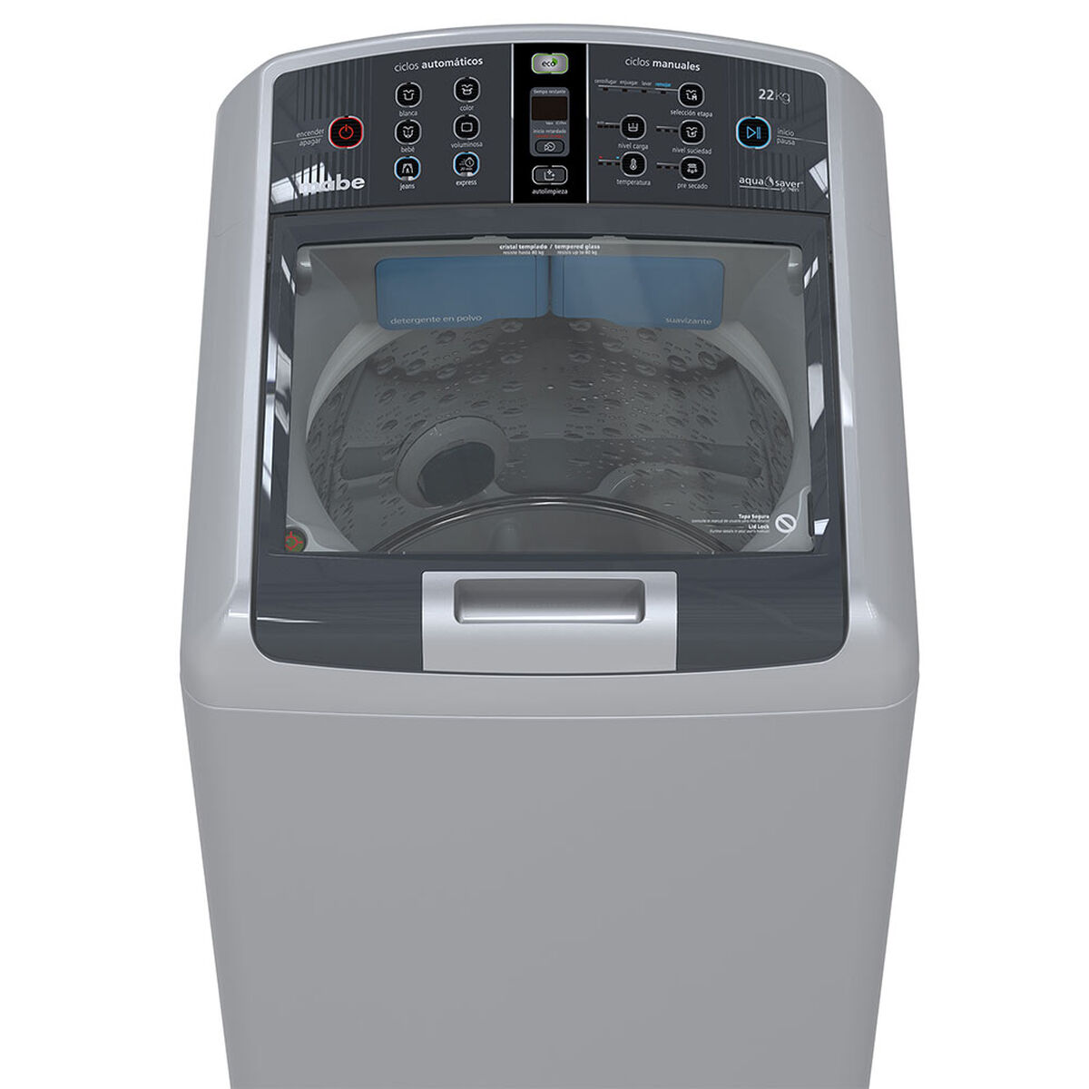 Lavadora Automática Mabe LMA72200WGCL0 22 kg