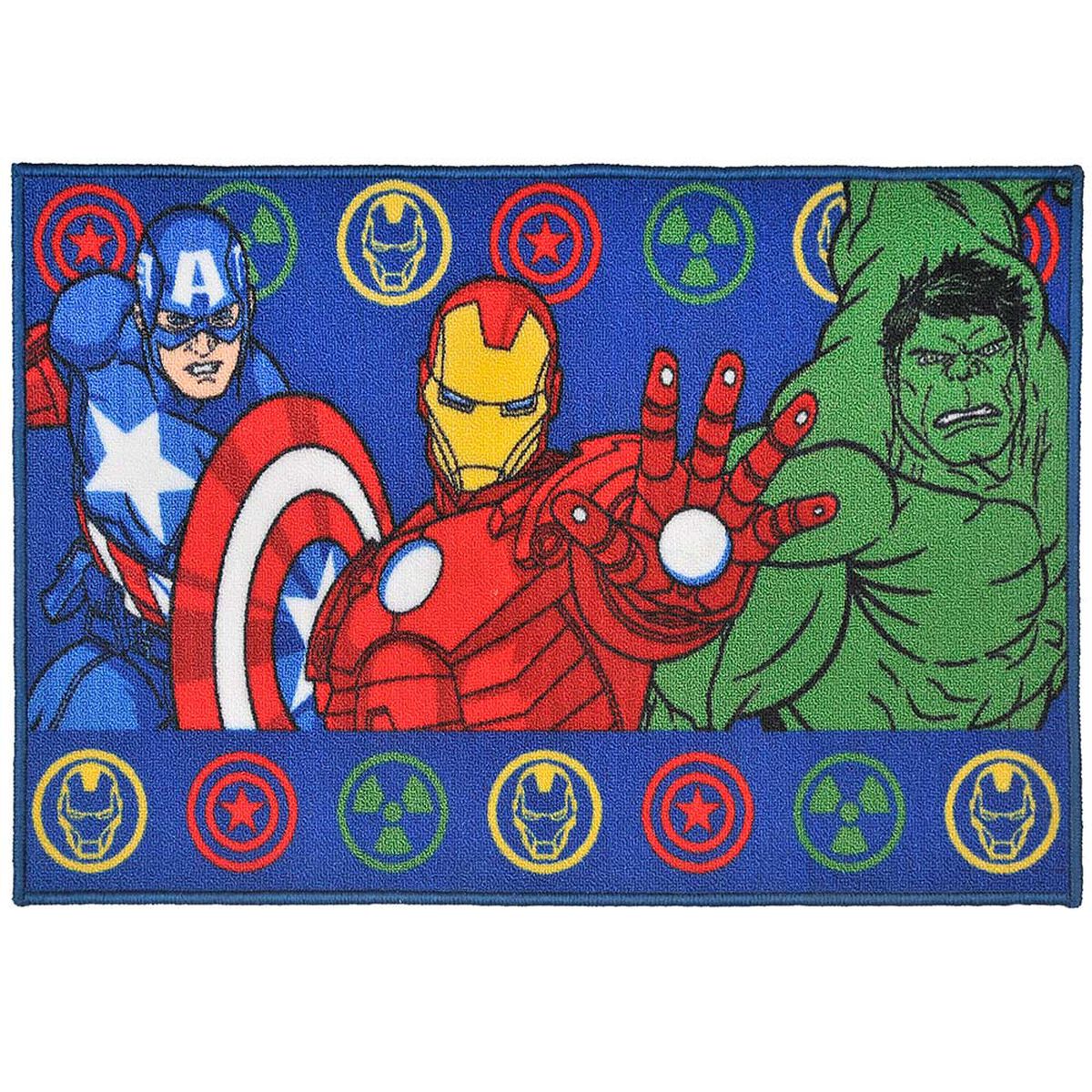 Bajada de Cama Disney  57x90 Avengers Icons