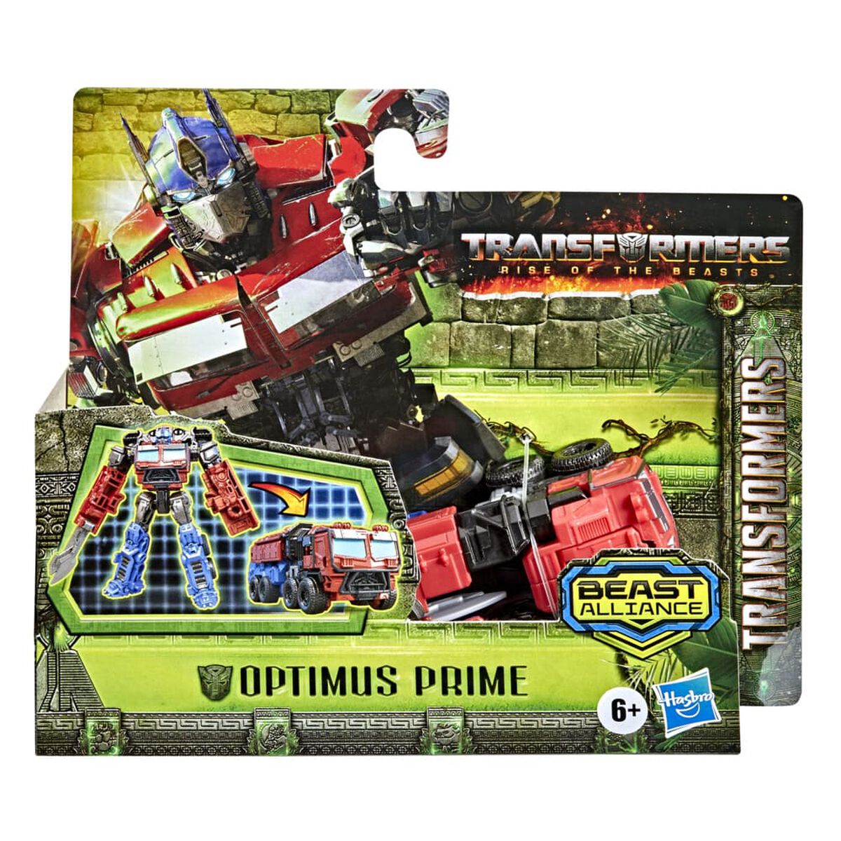 Figura de Acción Transformers Beast Alliance Battle Changers de Optimus Prime
