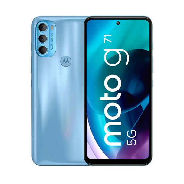 Celular Motorola Moto G71 5G 128GB 6,43" Azul Ópalo Liberado