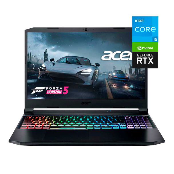 Notebook Gamer Acer Nitro 5 AN515-57-5069-4 Core i5 16GB 512GB SSD 15,6" NVIDIA RTX 3050