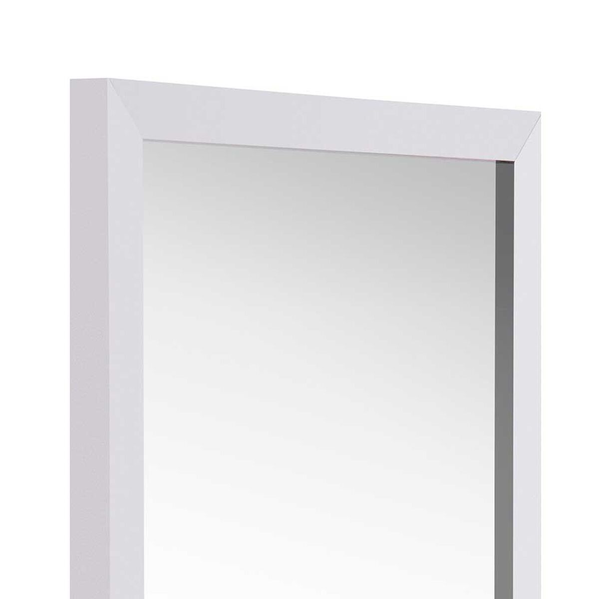 Espejo Plástico Vgo Colgar para Puertas 120 x 30 cm Grafito