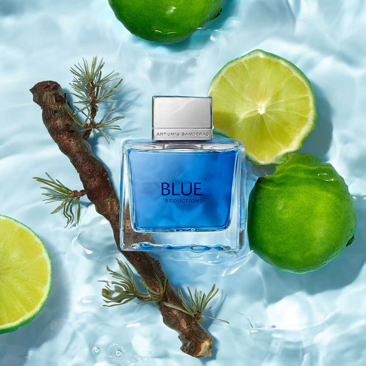 Set de Perfume Antonio Bandera Blue Seduction EDT 100 ml + DEO 150 ml