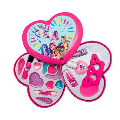 Set de Maquillaje y Manicure Corazon 2 Pisos My Little Pony Hasbro