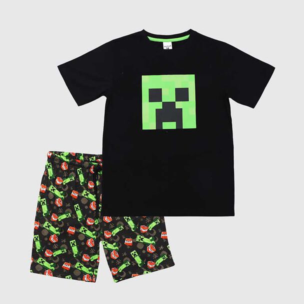 Pijama de Algodón Niño Minecraft