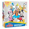 Puzzle Figuras Mickey y sus Amigos Disney