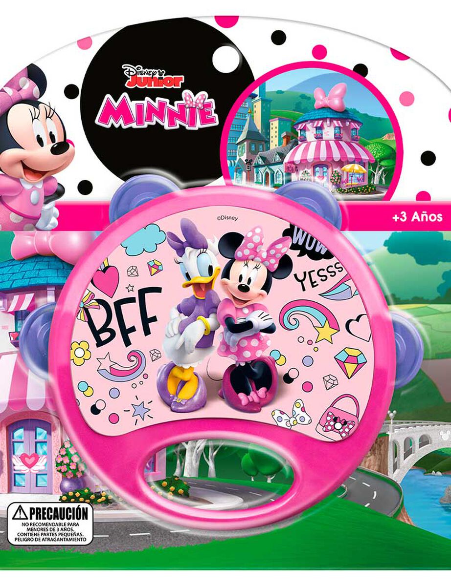 Pandero Didáctico Musical Minnie Disney