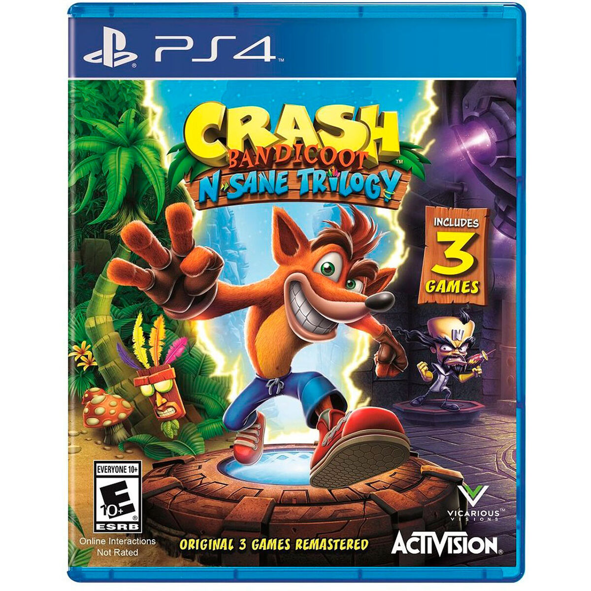 Juegos Crash Bandicoot N. Sane Trilogy PS4
