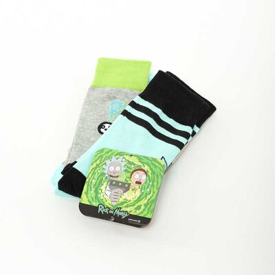Pack 2 Calcetines Rick And Morty Hombre The Brands Club
