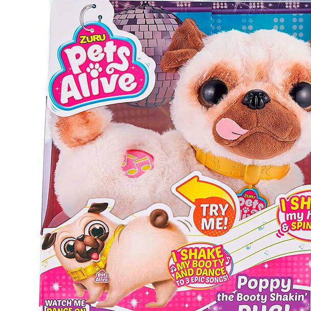 Perro Pug Bailarin Pets Alive