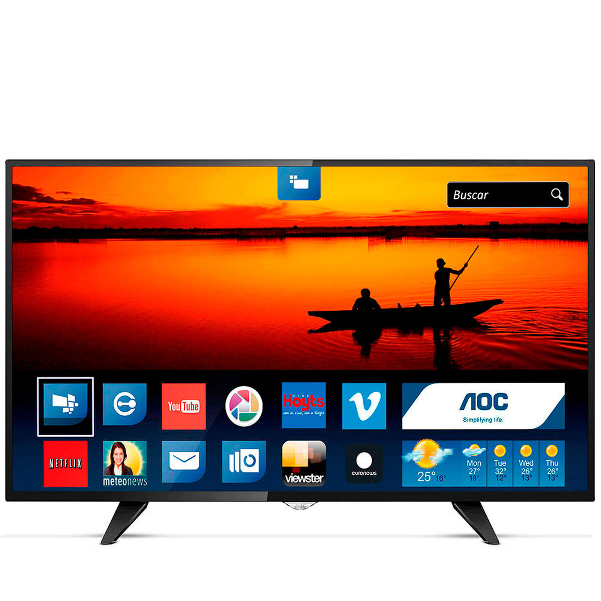 LED AOC Smart TV 43" Full HD LE43S5970