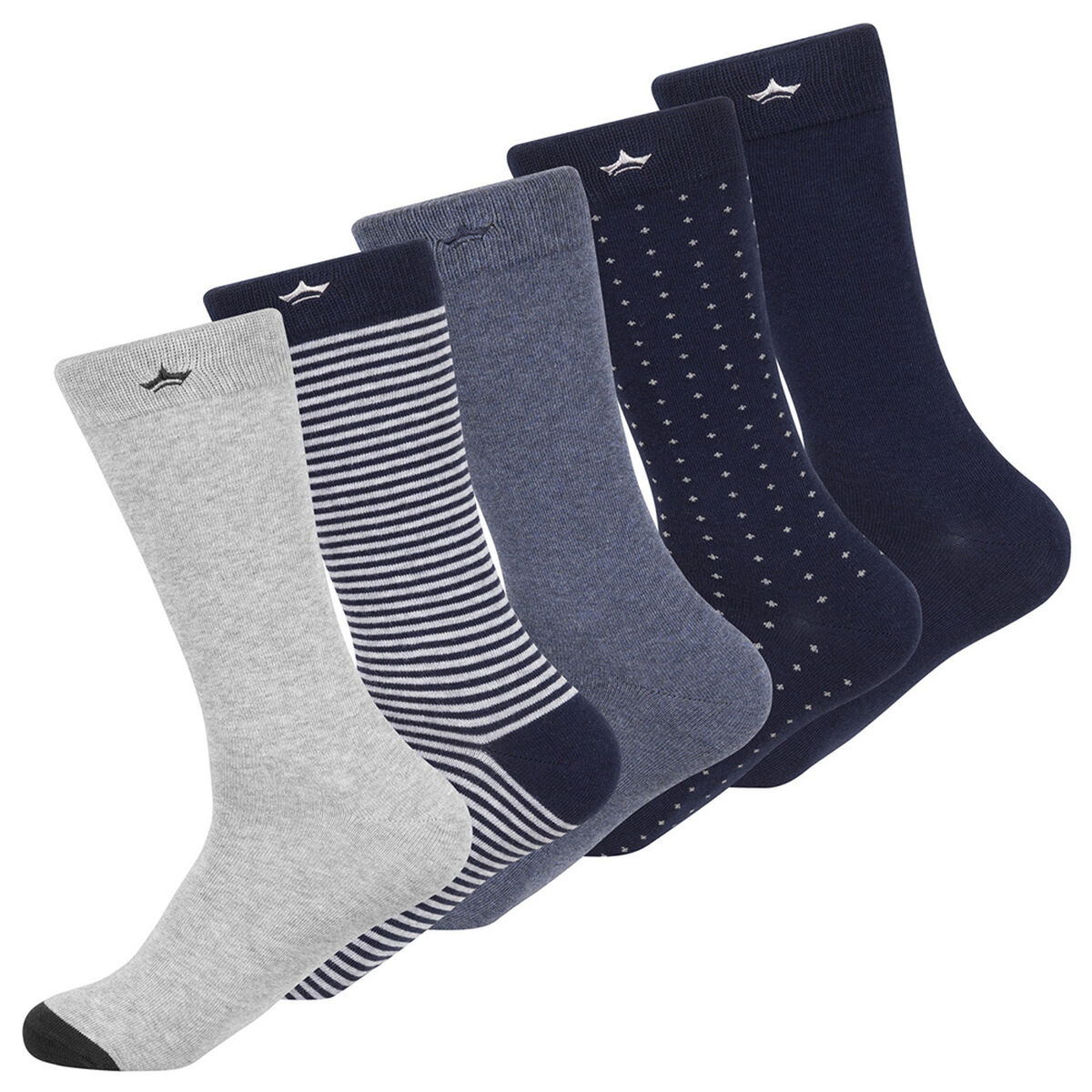 Pack 5 Calcetines Algodón Hombre Palmers