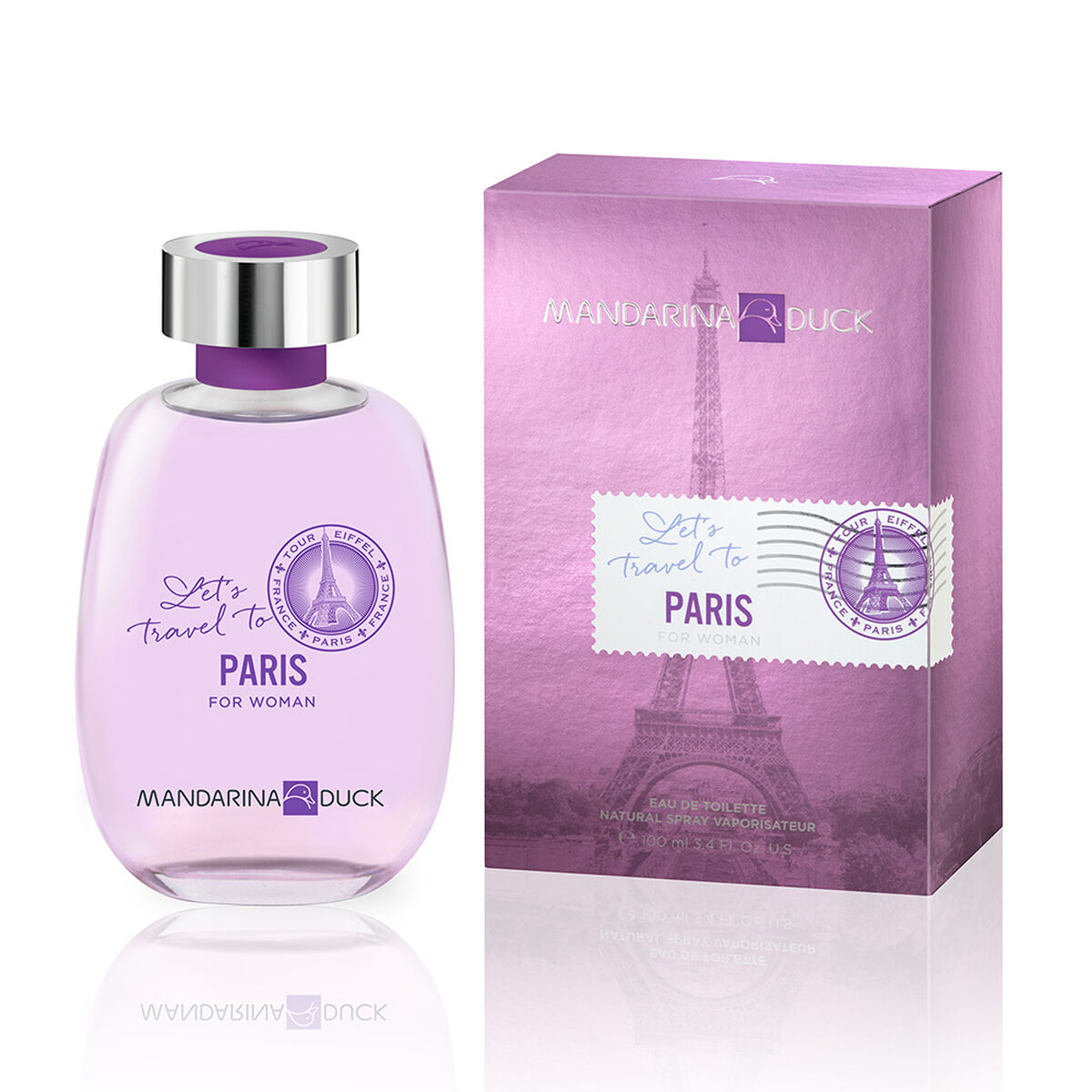 Perfume Mandarina Duck Let´S Travel To Paris For Woman EDT 100 ml