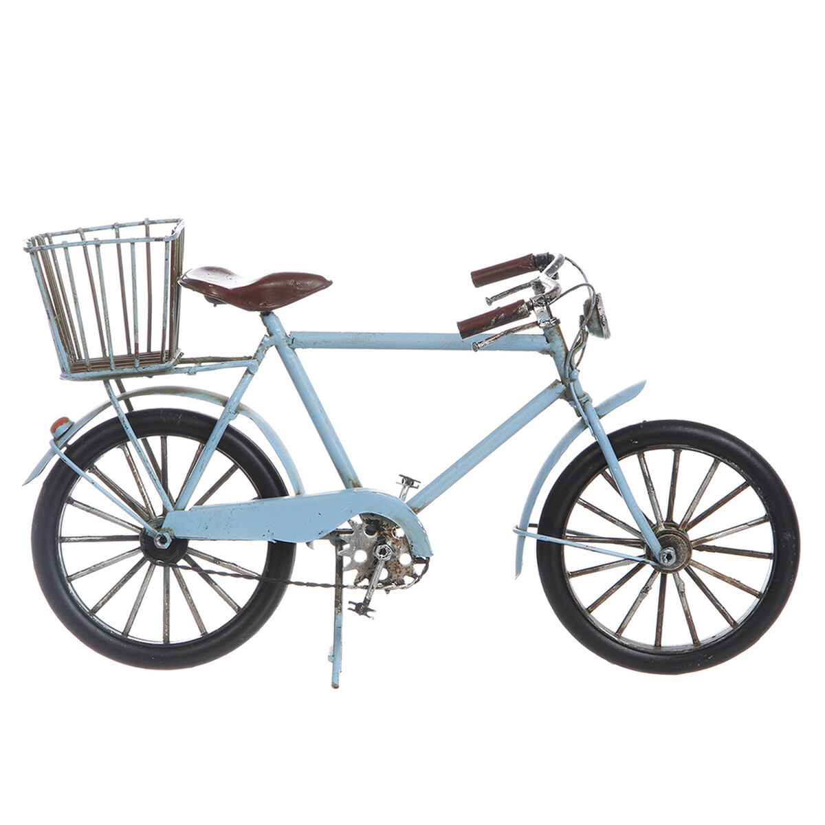 Adorno Metal Bicicleta Azul