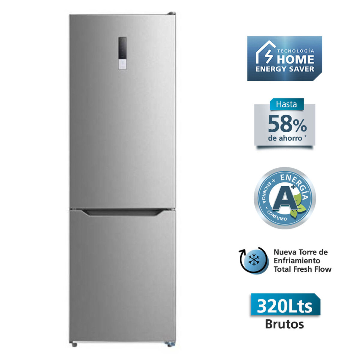 Refrigerador No Frost Mabe RMB302PXLR 290 lts.