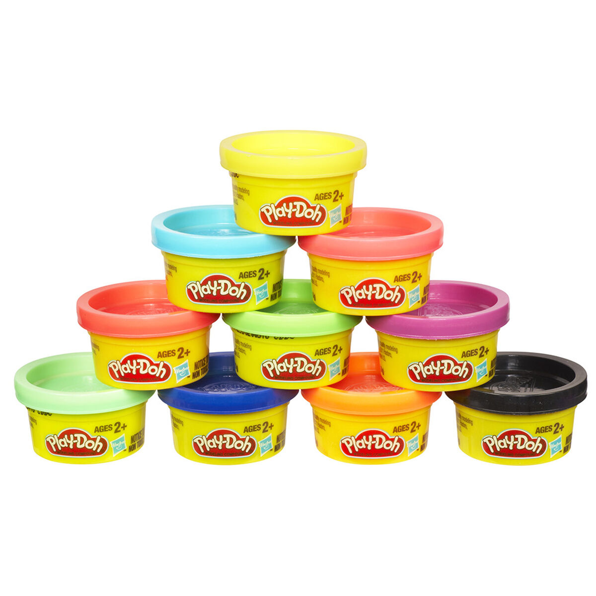 Play-Doh Tubo de Fiesta (10 Latas pequeñas)