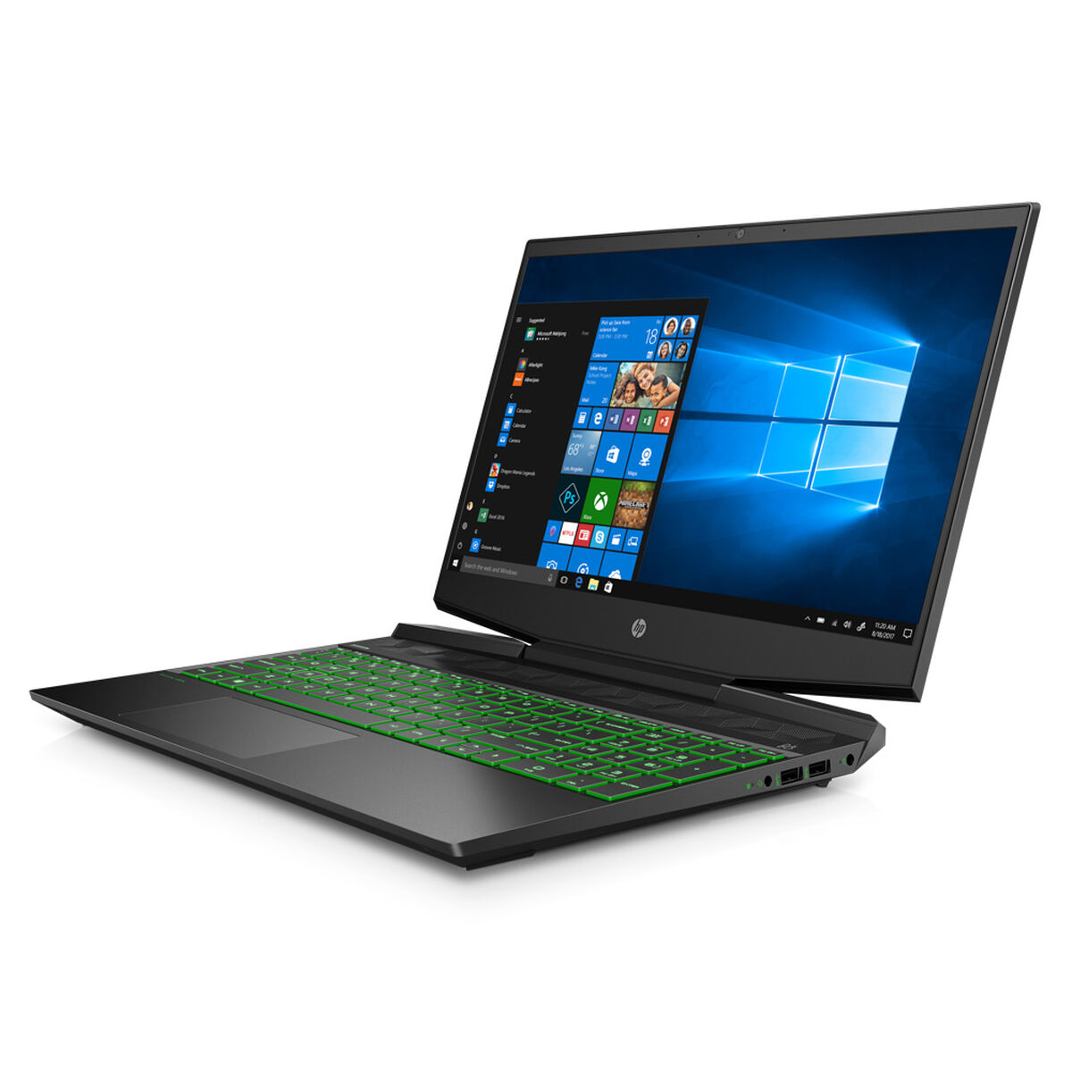 Notebook Gamer HP 15-dk0008la Core i5-9300H 8GB 256GB SSD 15.6" NVIDIA GTX1050