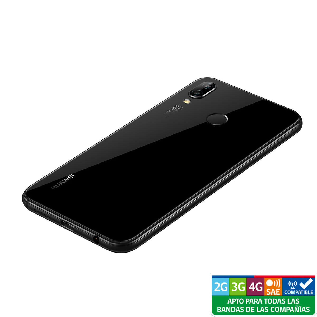 Celular Huawei P20 Lite 5.6" Negro Liberado
