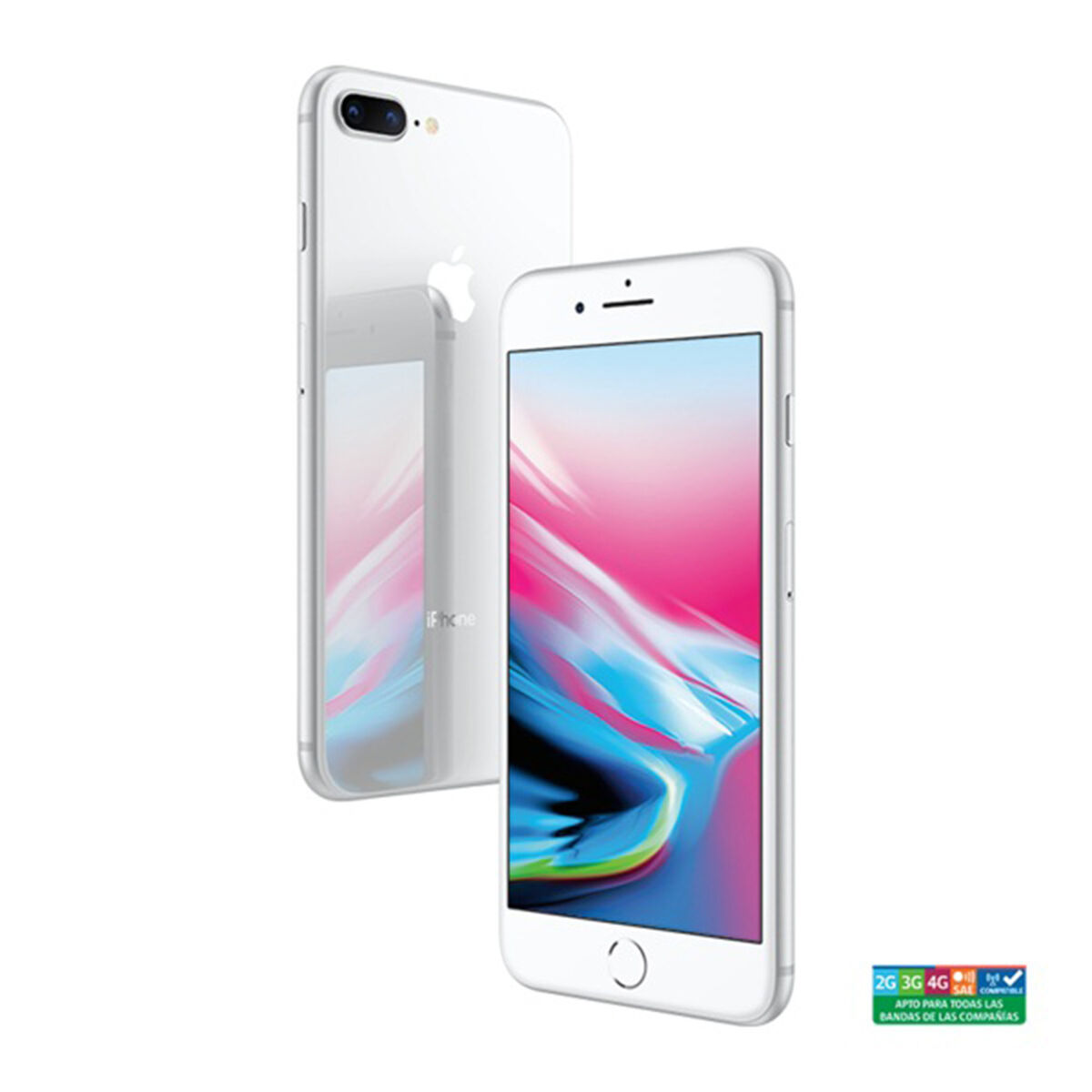 Celular Iphone 8+ Reacondicionado 5,5" Blanco Liberado
