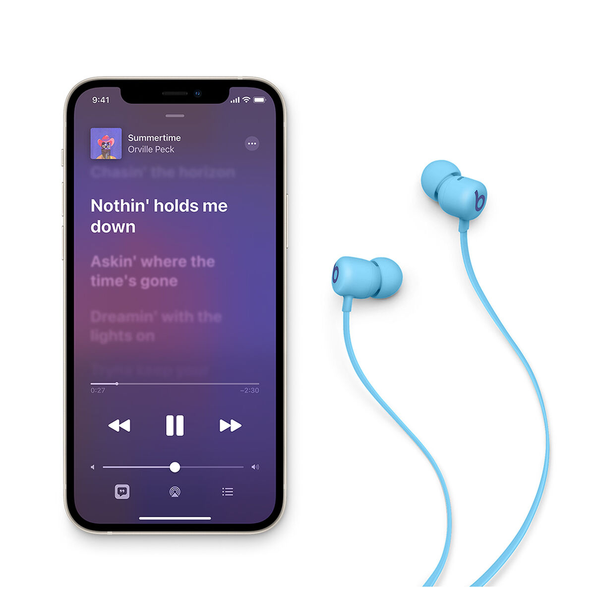 Audífonos Bluetooth In Ear Beats Flex Azul