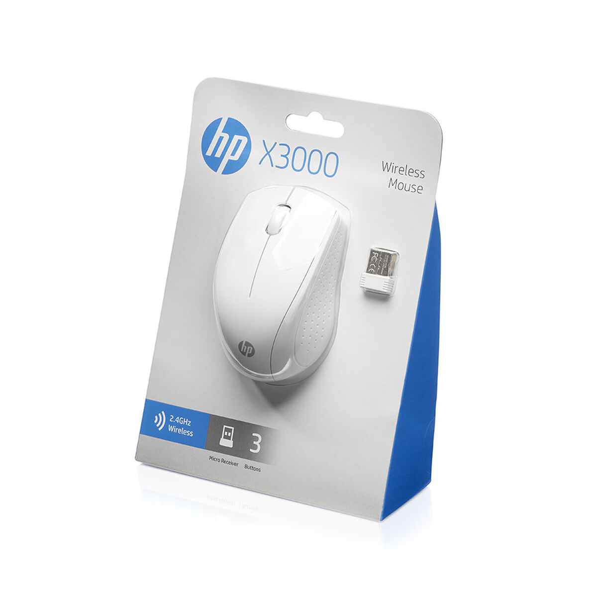 Mouse Láser Inalámbrico HP Wireless X3000
