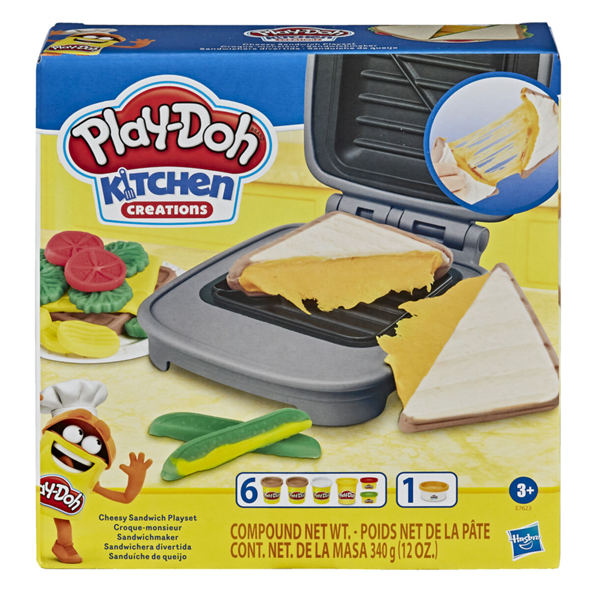 Play-Doh Kitchen Creations Sandwichera Divertida