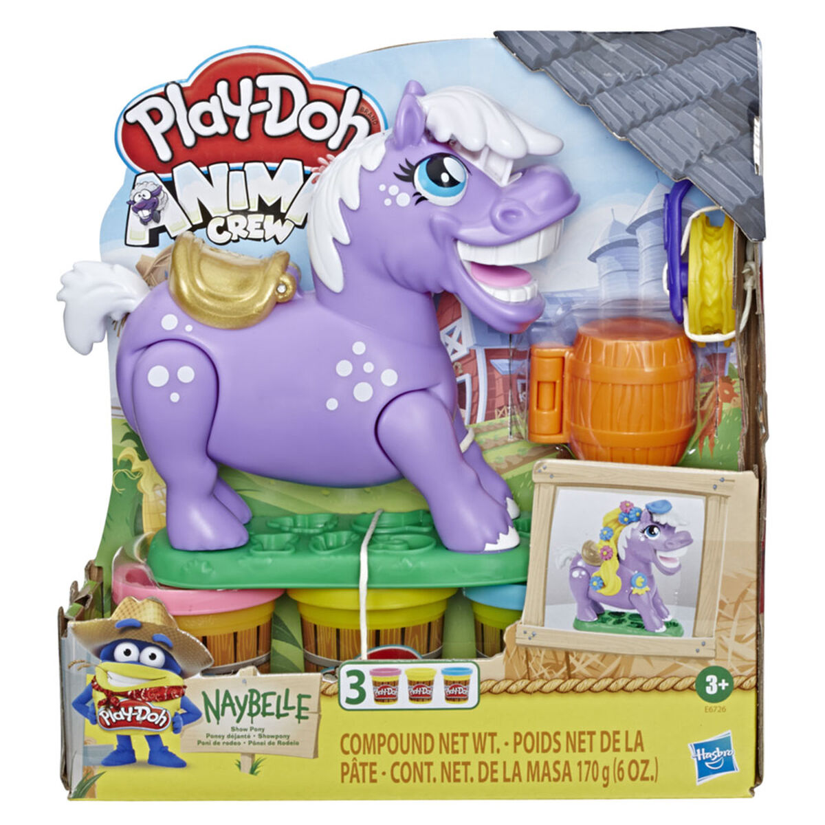 Play-Doh Animals Naybelle Pony De Rodeo